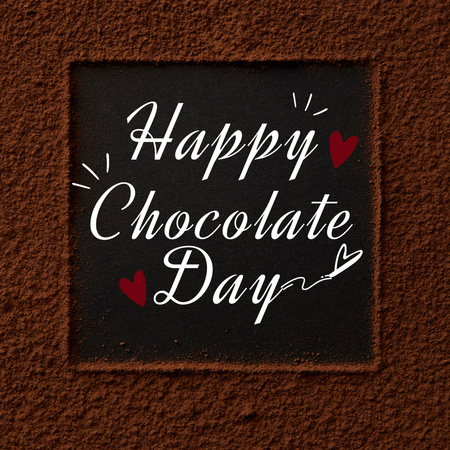 Happy Chocolate Day Instagram Design Template