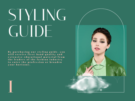 Women's Fashion Tips and Style Guide Presentation – шаблон для дизайну