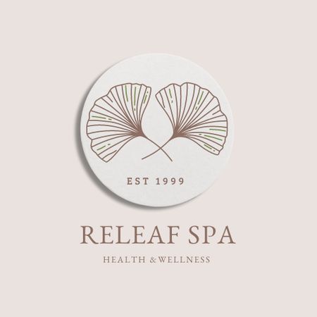 Spa Salon Services Offer Logo Tasarım Şablonu