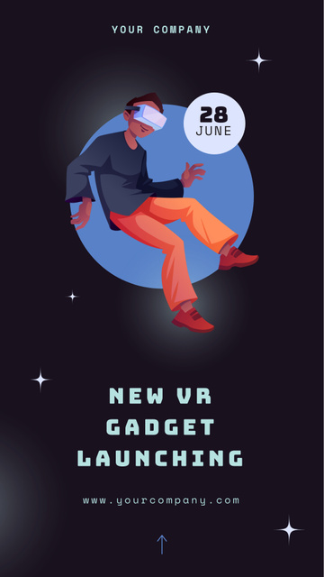 New Gadget Launching Instagram Story – шаблон для дизайна