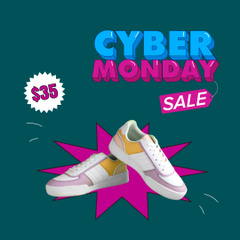 Cyber Monday Sale of Various Stylish Sneakers