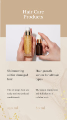 Hair Care cosmetics overview