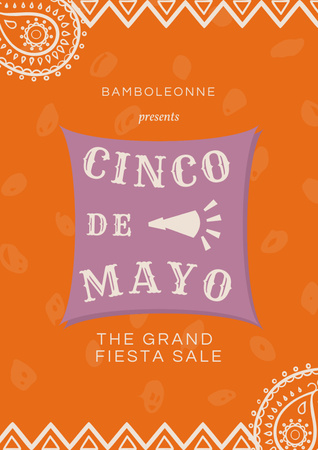 Cinco de Mayo Special Offer Posterデザインテンプレート