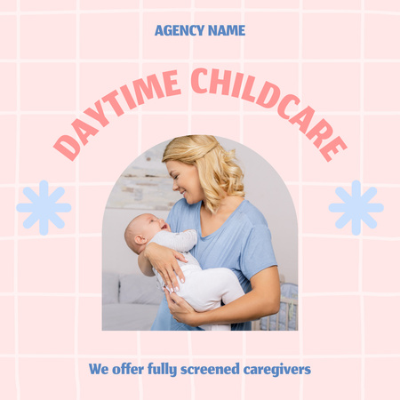 Template di design Offerta completa pacchetto babysitter Instagram