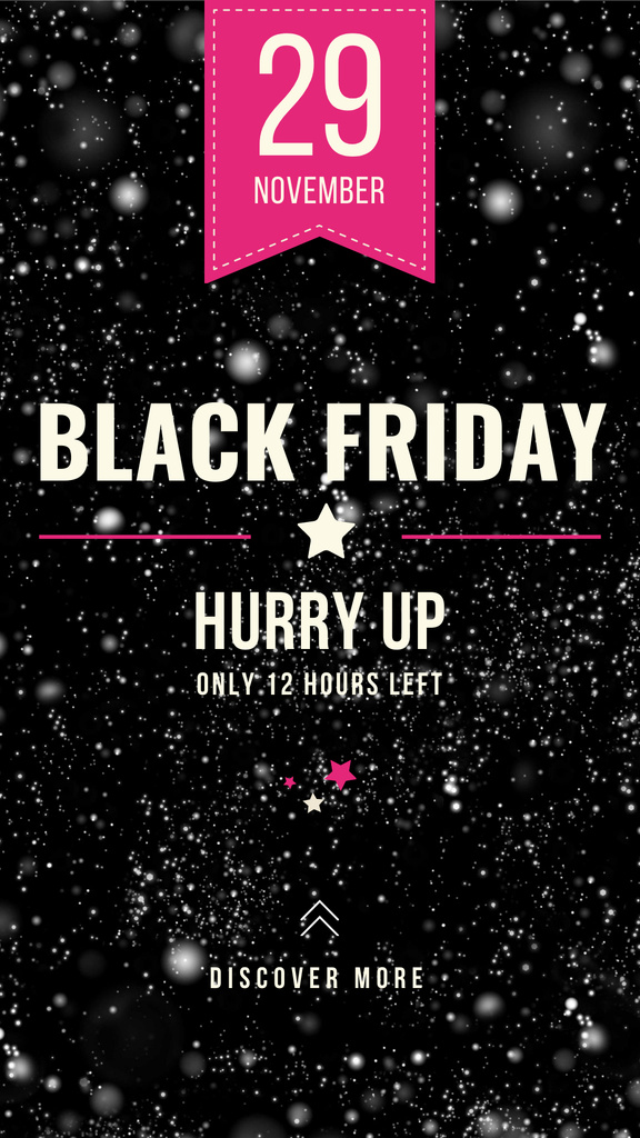 Black Friday Special Sale Announcement Instagram Story Design Template