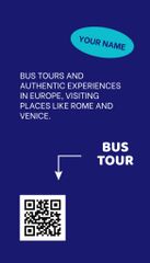 Bus Travel Tour Announcement
