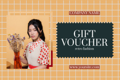 Retro Fashion Gift Voucher Offer