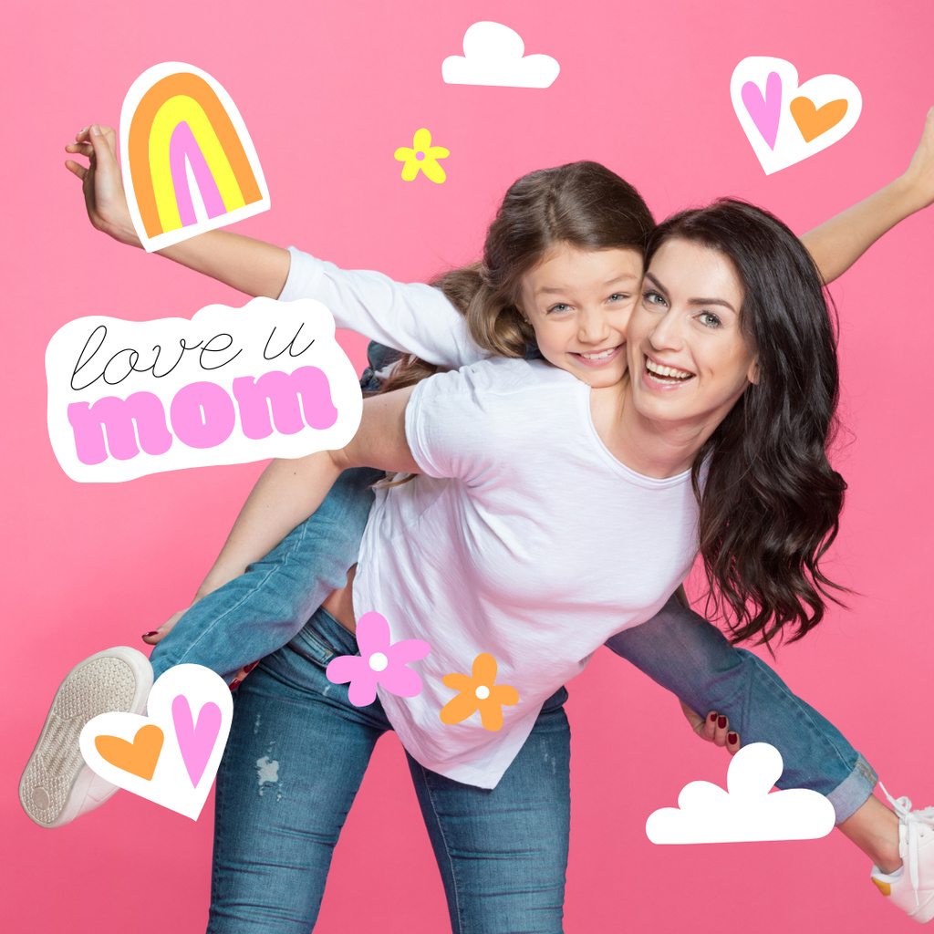 Template di design Together in Mother's Day Instagram