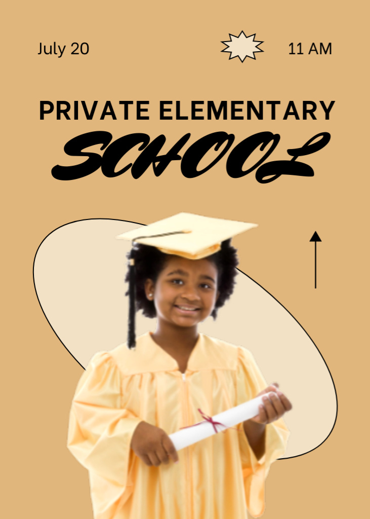 Szablon projektu Excellent School Advertisement Flayer