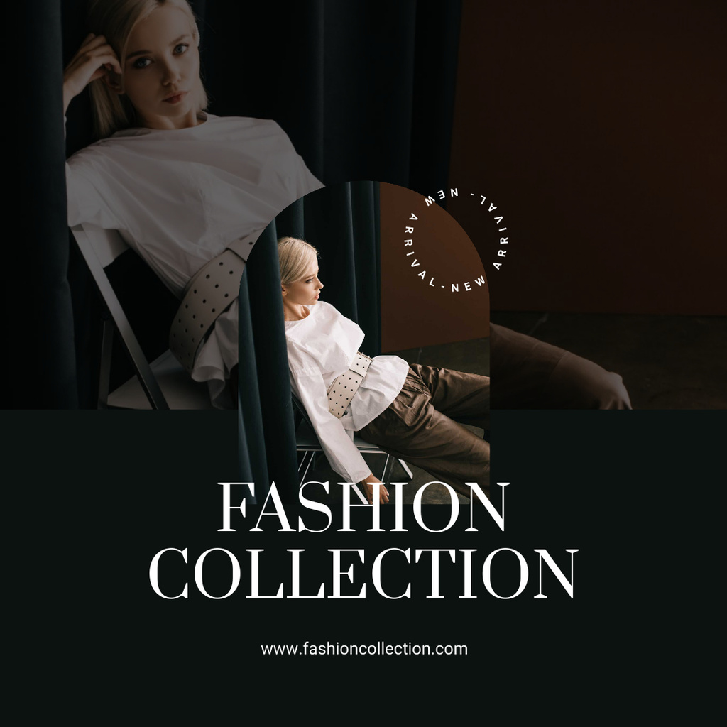 Contemporary Fashion Collection Instagram – шаблон для дизайну