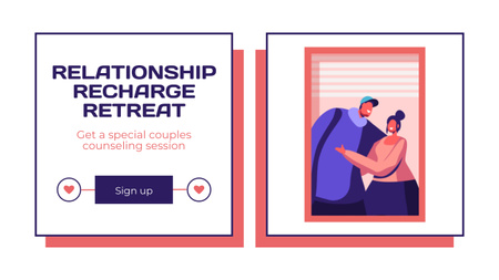 Relationship Counselling Session Youtube Thumbnail Design Template
