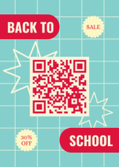 School Sale with Red Stationery