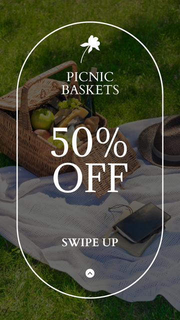 Template di design Spring Picnic Discount Offer Instagram Story