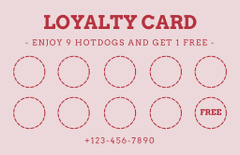 Hot-Dogs Retail Loyalty Program