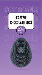Shiny Egg With Chocolate Eggs Sale Offer