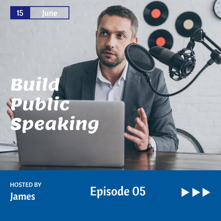 Platilla de diseño Tips to Improve Public Speaking Skills Instagram