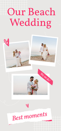 Designvorlage Hochzeitsfotoshooting im Freien für Snapchat Geofilter