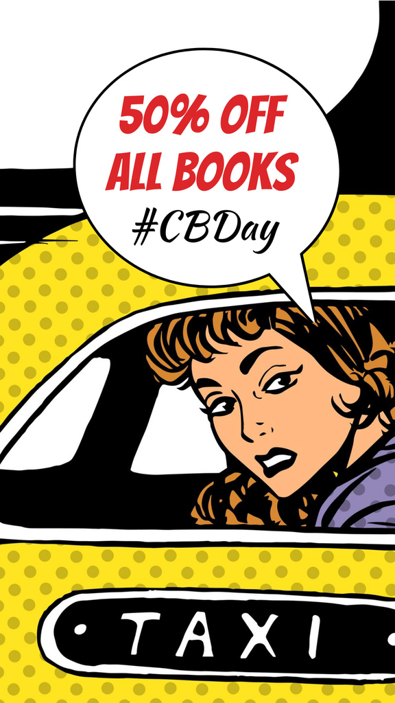 Comic Book Day Discount Offer Instagram Story – шаблон для дизайна