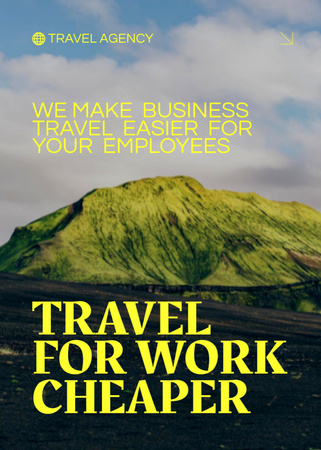 Modèle de visuel Business Travel Agency Services Offer - Flayer
