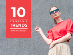 Street style trends with Stylish Woman