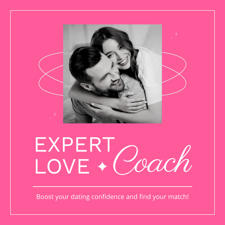 Coaching to Build Lasting Love Stories Animated Post Design Template