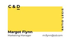 Marketing Manager Contacts on Yellow