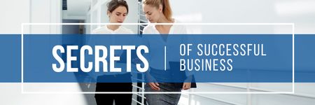Platilla de diseño Secrets of successful business Email header