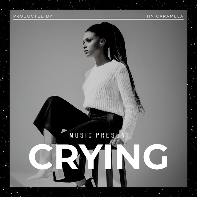 Crying Album Cover Album Cover – шаблон для дизайна