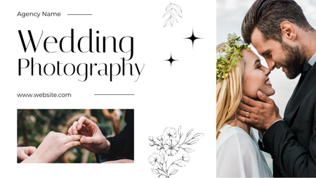 Wedding Photography Studio Ad Youtube Thumbnail – шаблон для дизайна