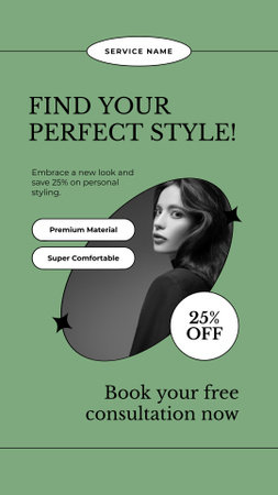 Platilla de diseño Find Your Perfect Style Instagram Story