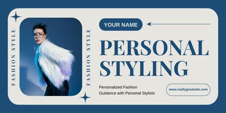 Styling Services with Daring Trendsetter Twitter Design Template