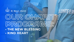 Charity Programs In Church With Citation