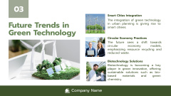 Introduction of Green Technologies into Business with Wind Generators