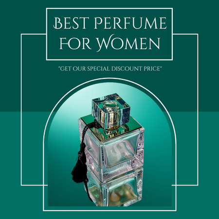 Fragrance for Women Offer Instagram Design Template