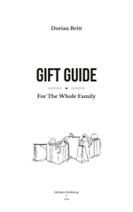 Gift Guide with Red Present Boxes