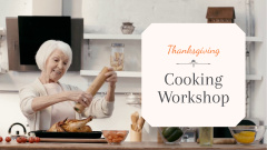 Thanksgiving Cooking Workshop On Kitchen Announcement