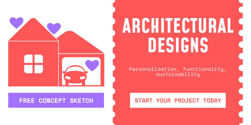 Designvorlage Astonishing Architectural Designs With Concept Sketch für Twitter