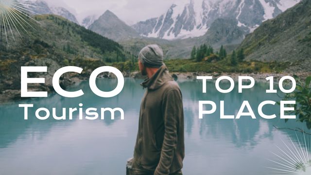 Blog Banner About Eco Travel Titleデザインテンプレート