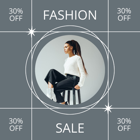 Special Fashion Sale Offer With Discount Instagram – шаблон для дизайну