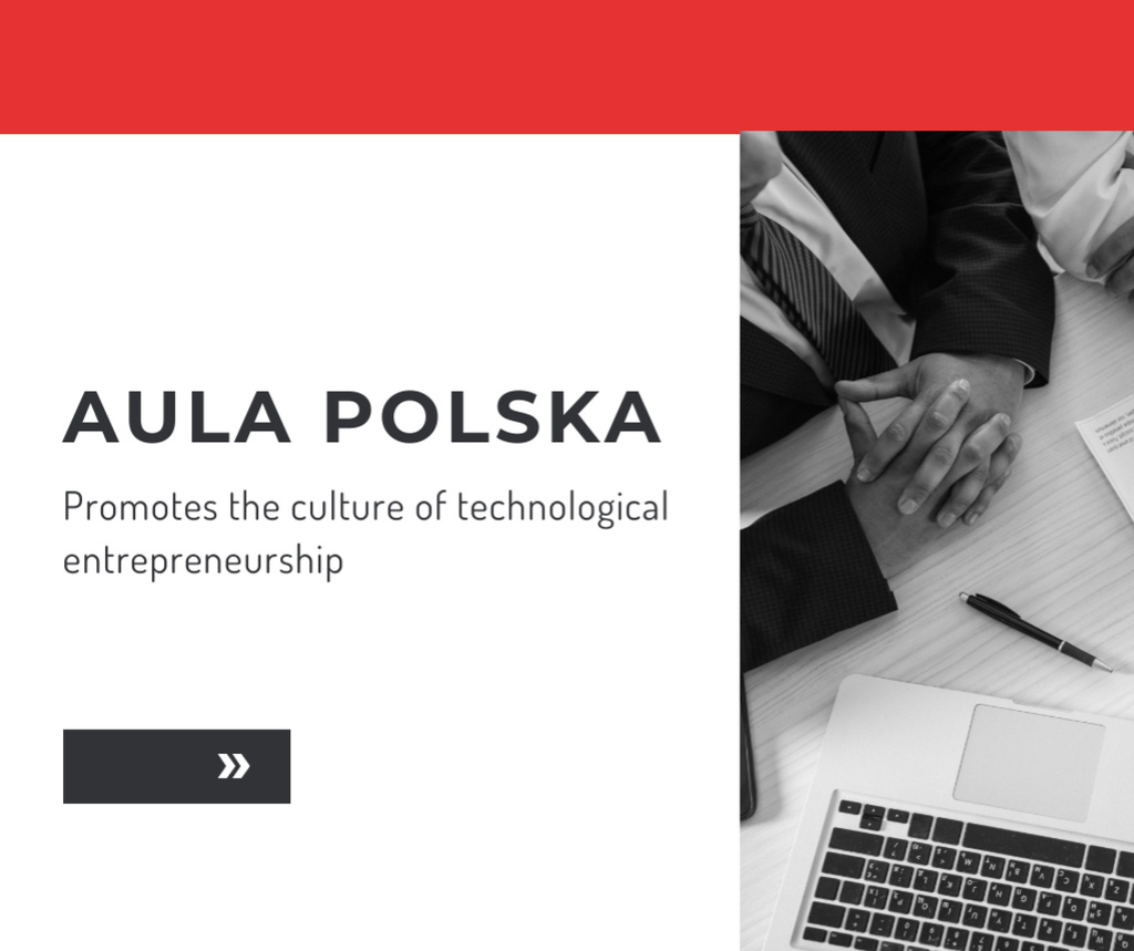 Promotion Service for Technological Entrepreneurship and Innovation Facebook Šablona návrhu