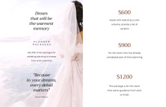 Wedding Dresses Ad with Tender Pretty Bride