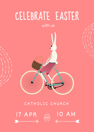 Szablon projektu Gather with Family and Friends for a Memorable Easter Holiday Invitation