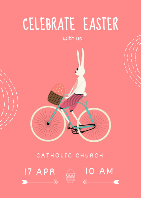Template di design Gather with Family and Friends for a Memorable Easter Holiday Invitation