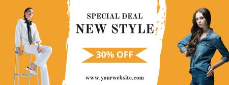 Special Deal New Style Facebook cover Design Template