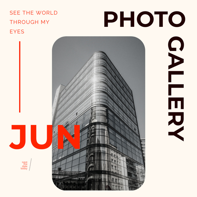 Modèle de visuel Virtual Gallery Tours - Instagram