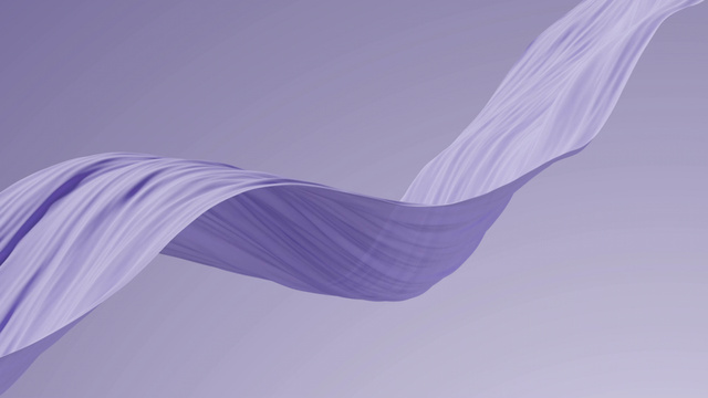 Abstract Purple Wavy Shape Zoom Background Design Template