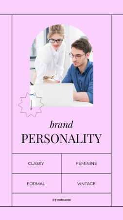 Platilla de diseño Personal Brand Ad Instagram Story