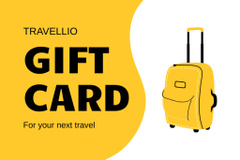 Travel Agency Offer on Yellow Simple