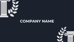 Business Employee Profile with Simplified Branding