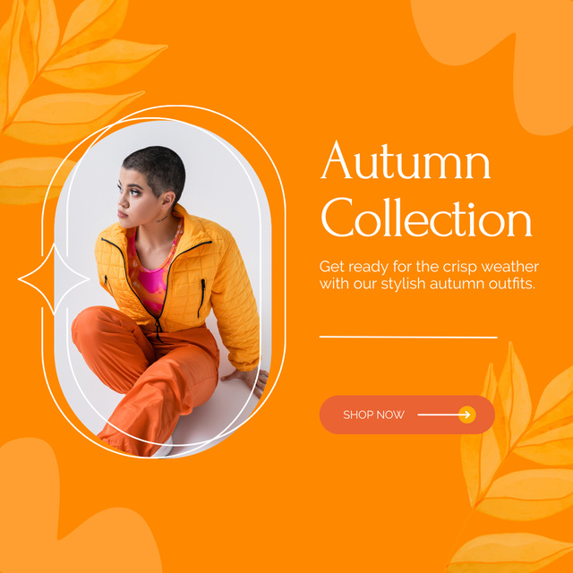 Template di design Stylish Autumn Looks for Young Extravagant Woman Instagram